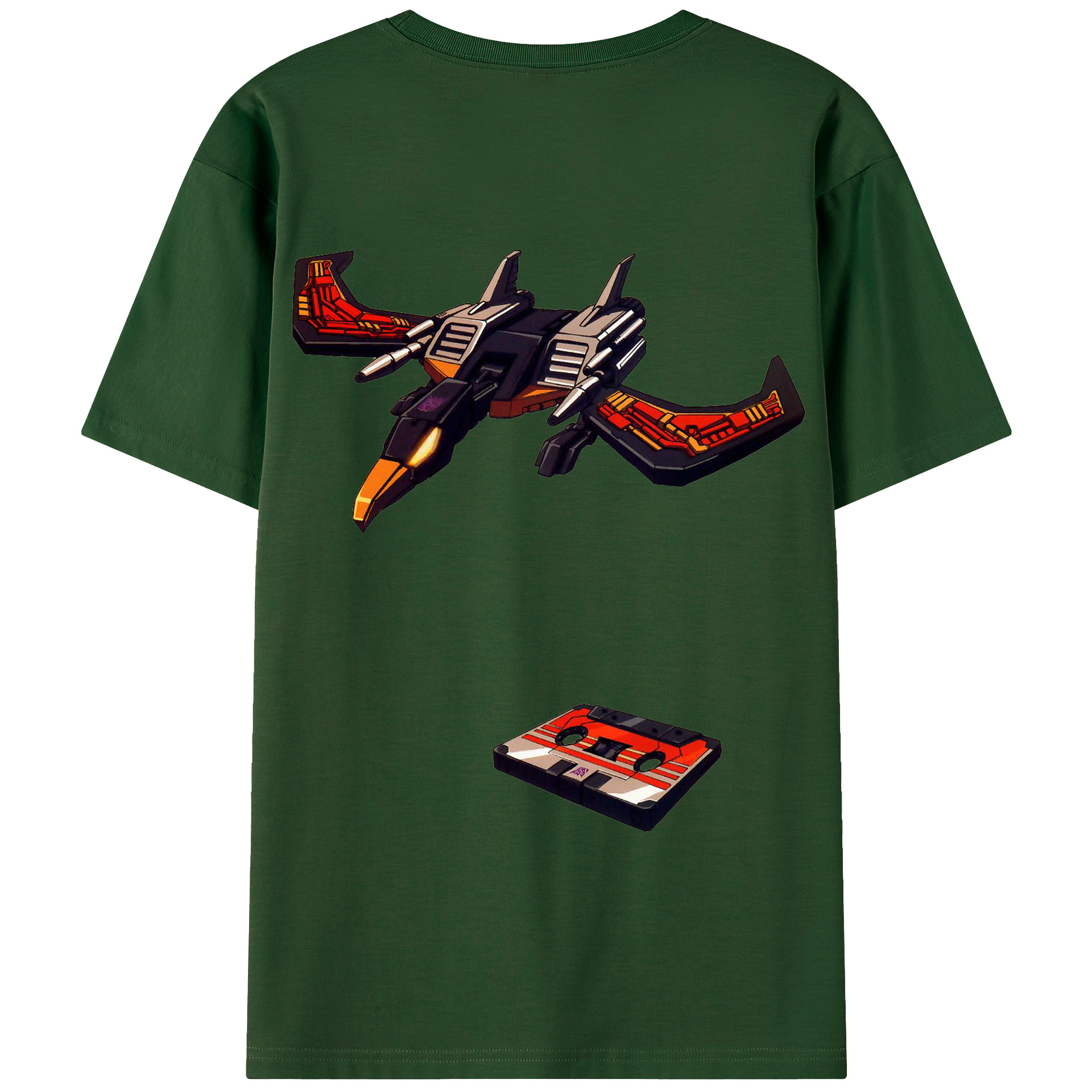 （画像用）  綿100％半袖Tシャツ（背面プリント）